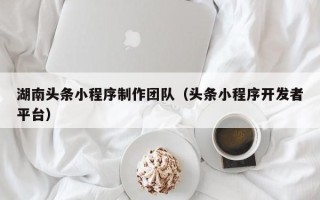 澄迈湖南头条小程序制作团队（头条小程序开发者平台）